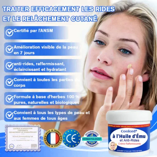 Firming and Anti-Wrinkle with Emu Oil